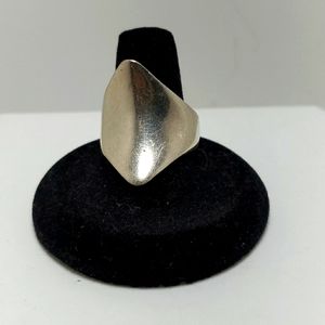 925 sterling silver flat ring